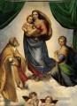 Die Sistine Madonna Renaissance Meister Raphael